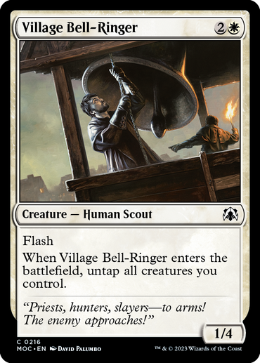 Village Bell-Ringer [March of the Machine Commander] 