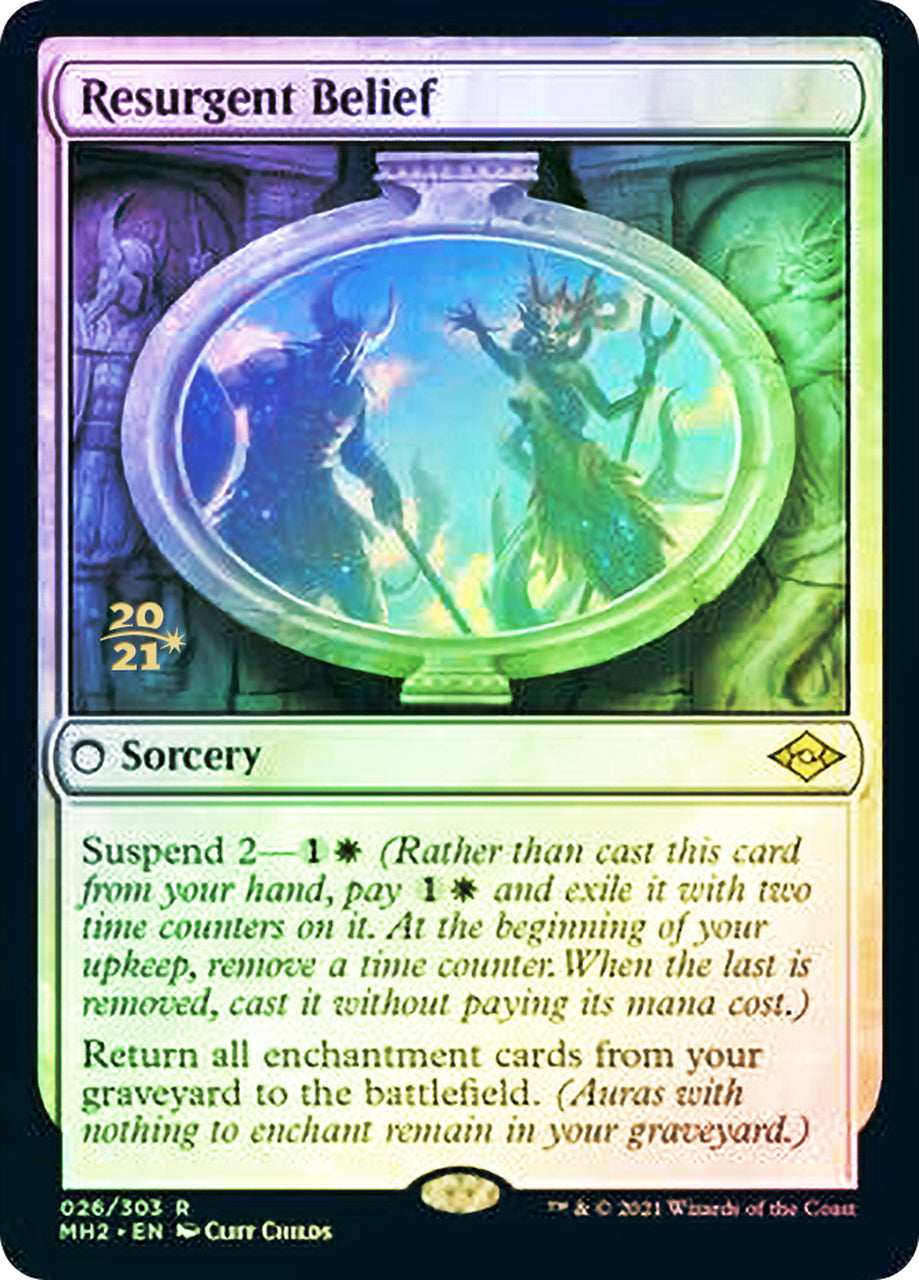 Resurgent Belief [Modern Horizons 2 Prerelease Promos] 