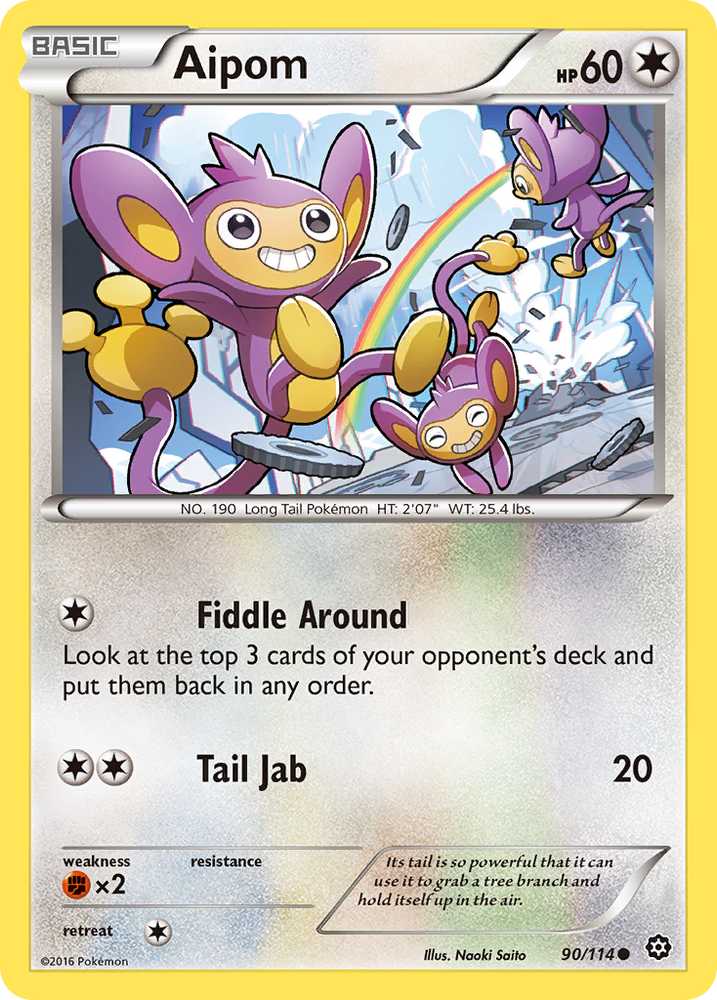 Aipom (90/114) [XY: Steam Siege] 