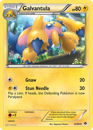 Galvantula (34/98) [Black &amp; White: Emerging Powers] 