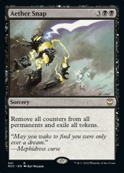 Aether Snap [Streets of New Capenna Commander] 