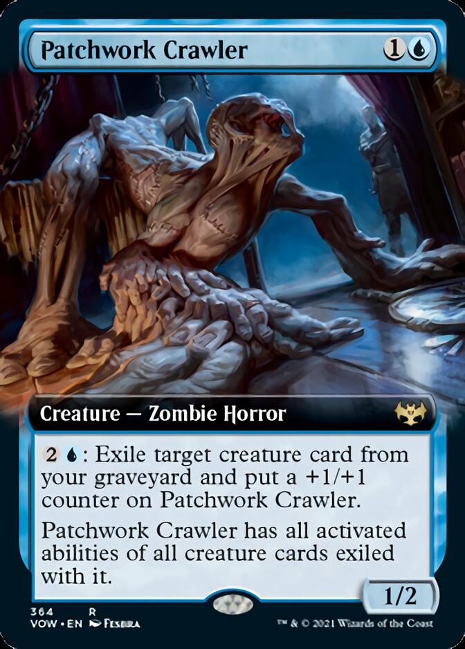 Patchwork Crawler (Extended Art) [Innistrad: Crimson Vow] 