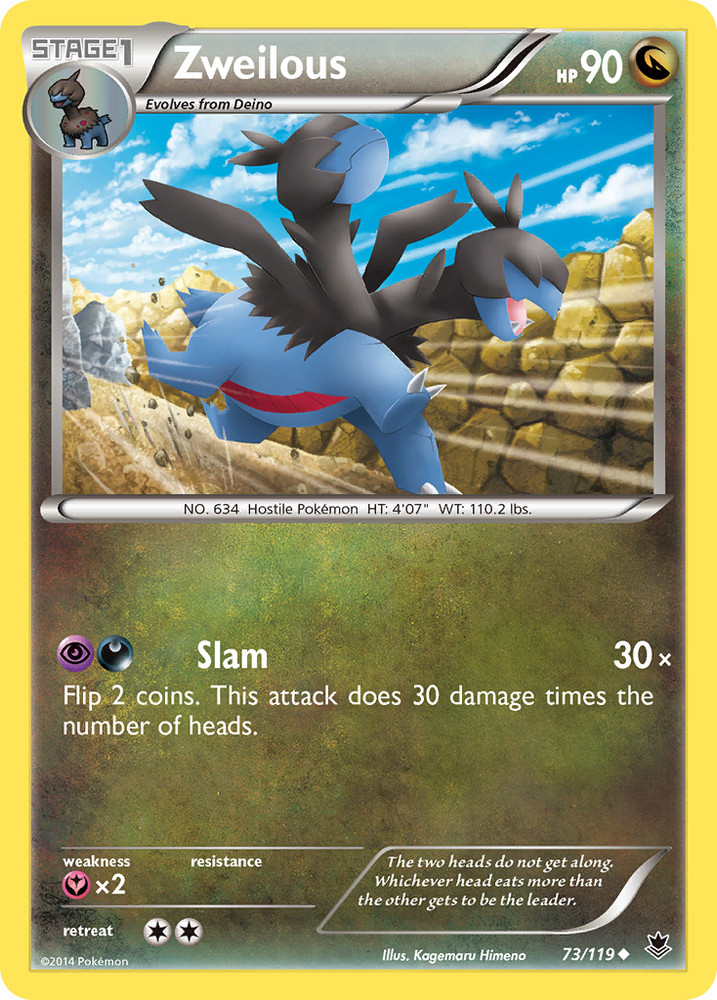 Zweilous (73/119) [XY: Phantom Forces] 