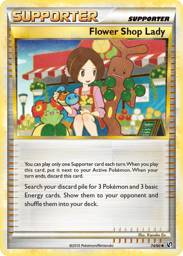 Flower Shop Lady (74/90) [HeartGold & SoulSilver: Undaunted]