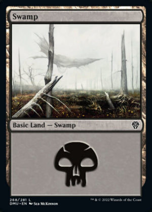 Swamp (268) [Dominaria United] 
