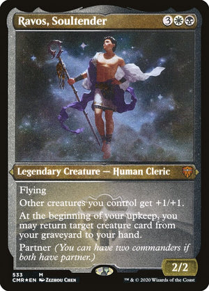 Ravos, Soultender (Etched) [Commander Legends] 