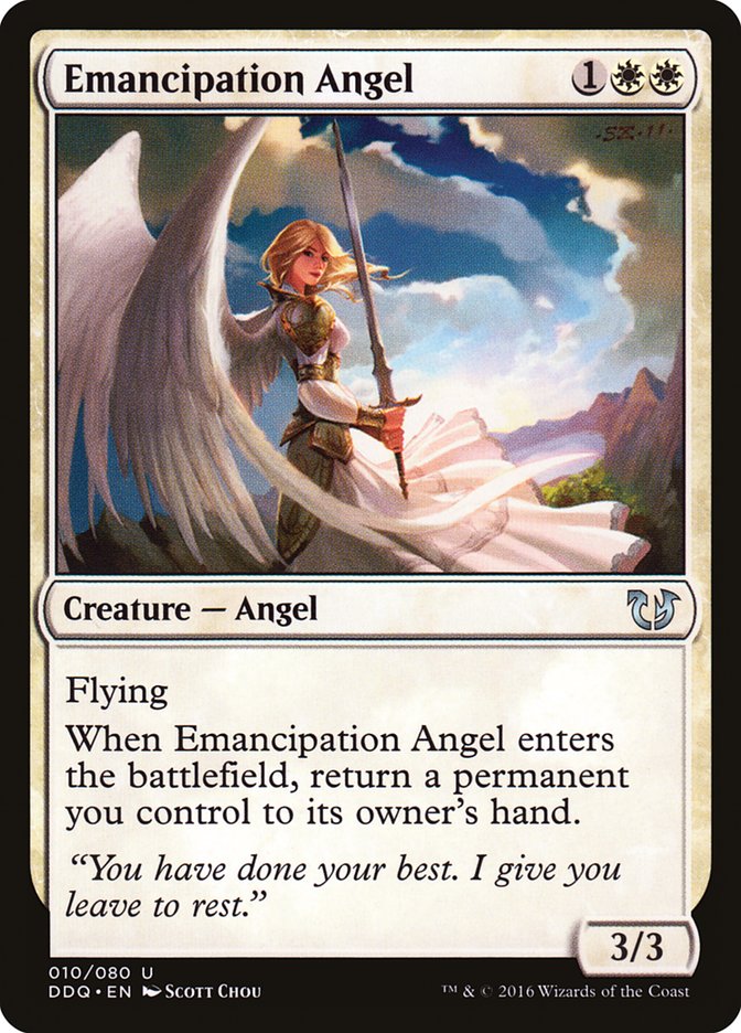 Emancipation Angel [Duel Decks: Blessed vs. Cursed] 