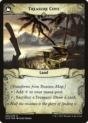 Treasure Map // Treasure Cove [Ixalan Prerelease Promos] 