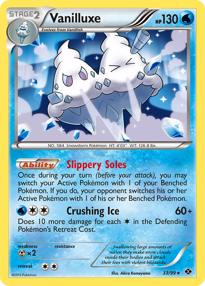 Vanilluxe (33/99) [Black &amp; White: Next Destinies] 