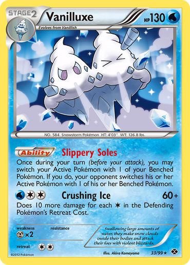 Vanilluxe (33/99) [Black &amp; White: Next Destinies] 