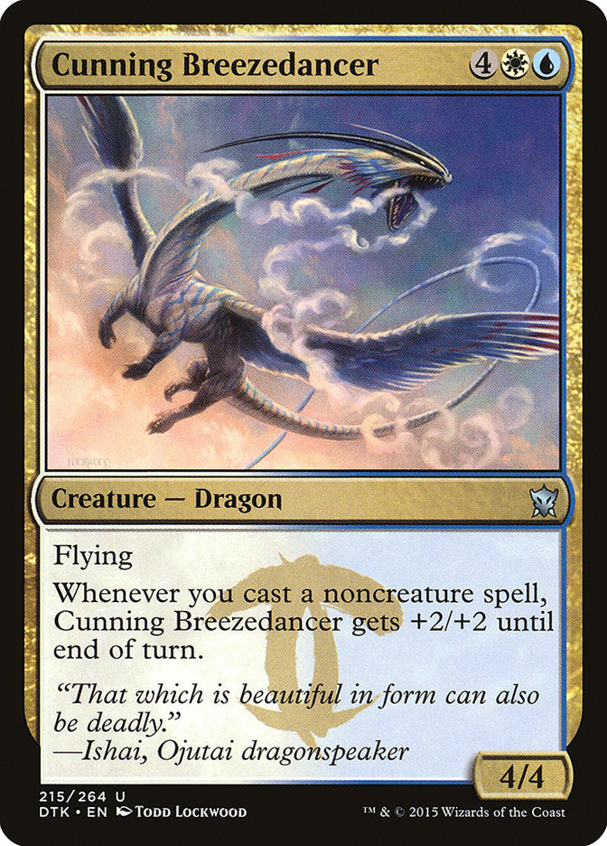 Cunning Breezedancer [Dragons of Tarkir] 