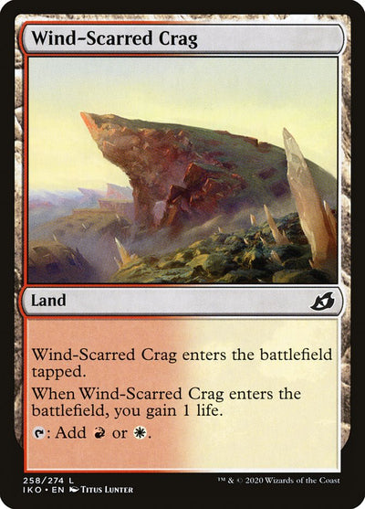 Wind-Scarred Crag [Ikoria: Lair of Behemoths] 