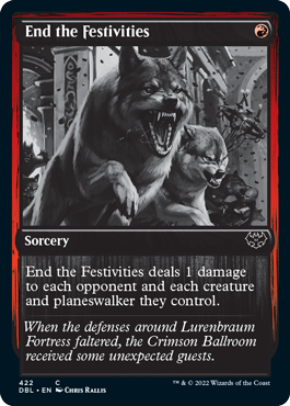 End the Festivities [Innistrad: Double Feature] 