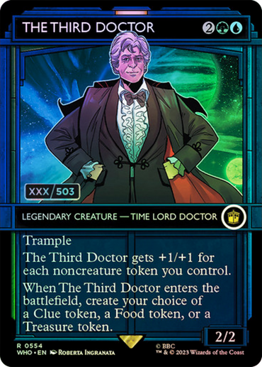 The Third Doctor (Serial Numbered) [Doctor Who] 