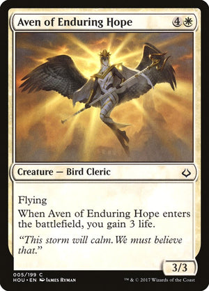 Aven of Enduring Hope [Hour of Devastation] 