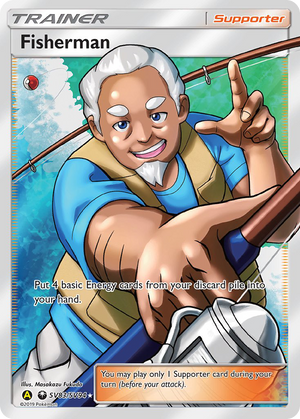 Fisherman (SV83/SV94) [Sun &amp; Moon: Hidden Fates - Shiny Vault] 