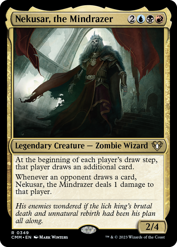 Nekusar, the Mindrazer [Commander Masters] 