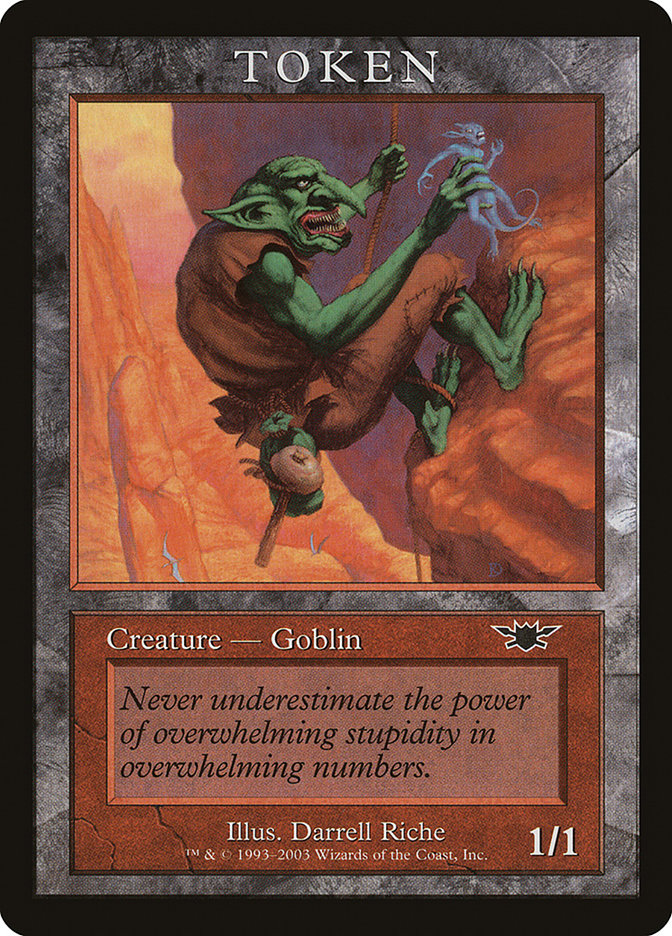 Goblin Token [Magic Player Rewards 2003] 