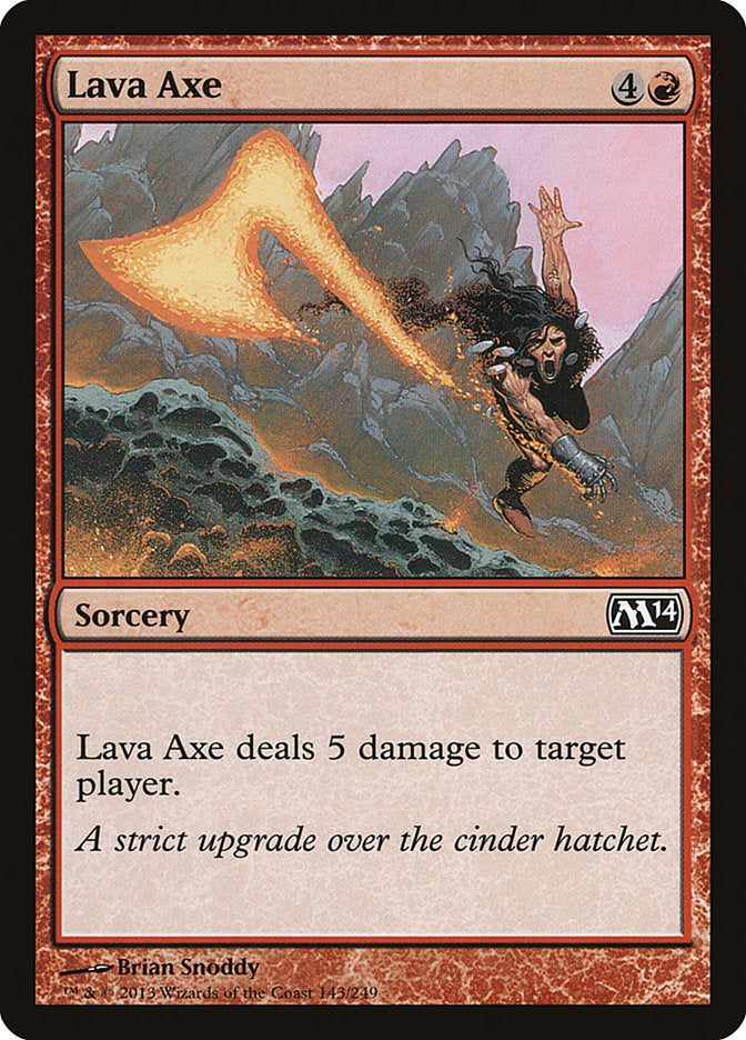 Lava Ax [Magic 2014] 