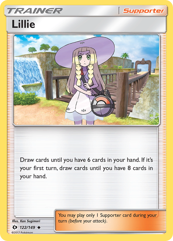 Lillie (122/149) [Sun & Moon: Base Set] 