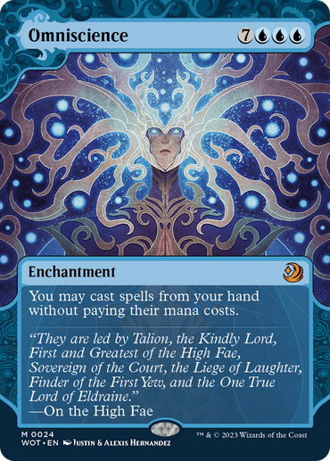 Omniscience [Wilds of Eldraine: Enchanting Tales] 