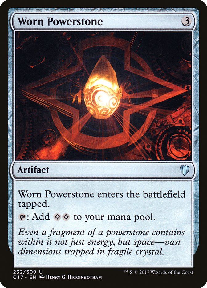 Worn Powerstone [Commander 2017] 