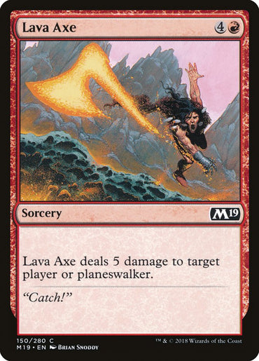 Lava Ax [Core Set 2019] 