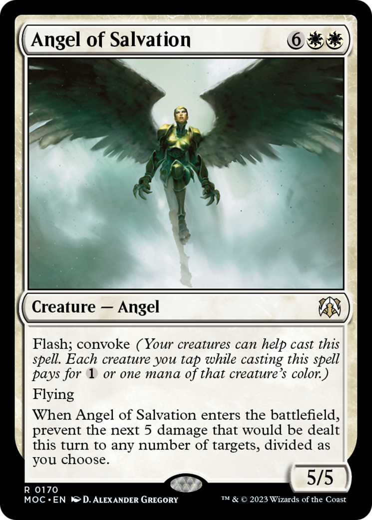 Angel of Salvation [March of the Machine Commander] 