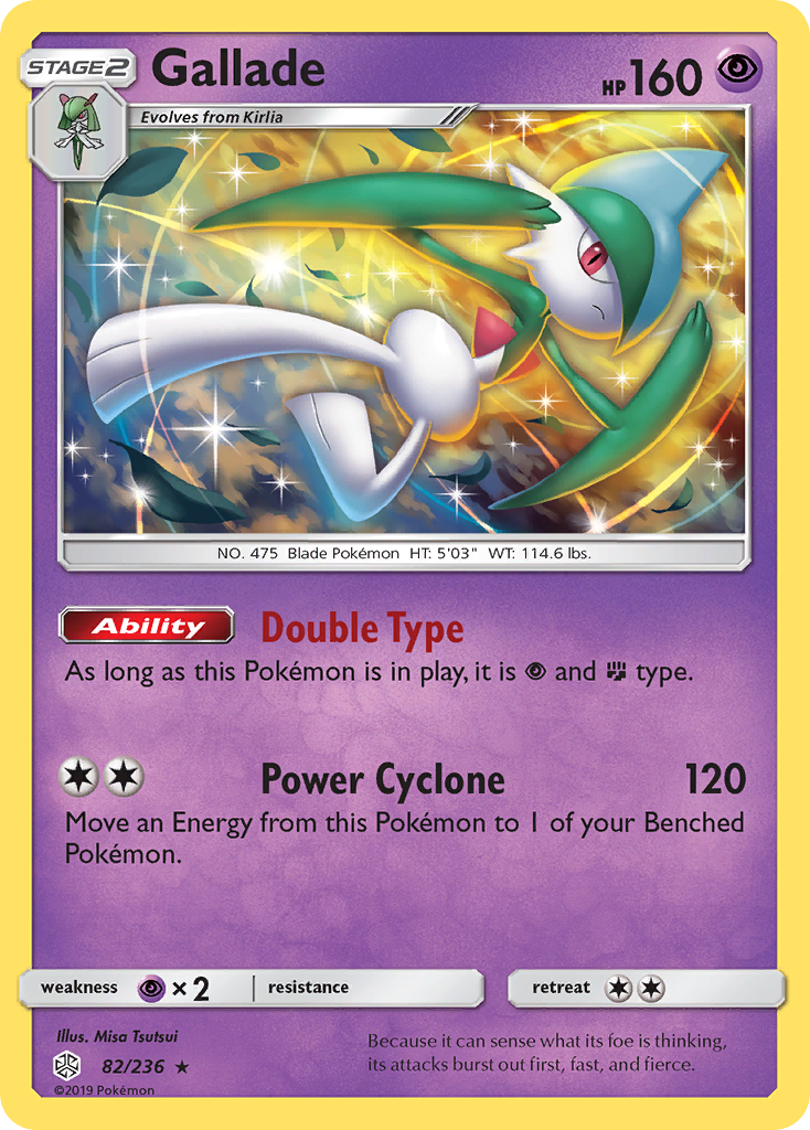 Gallade (82/236) [Sun & Moon: Cosmic Eclipse] 