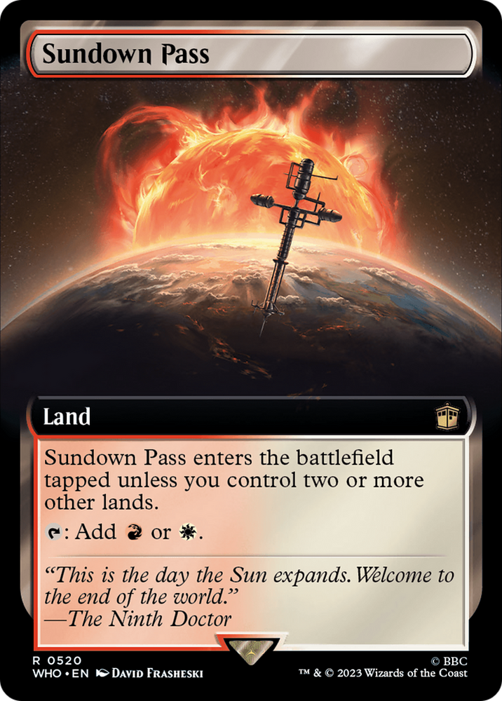 Sundown Pass (Extended Art) [Doctor Who] 