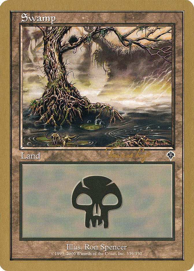 Swamp (tvdl339) (Tom van de Logt) [World Championship Decks 2001] 