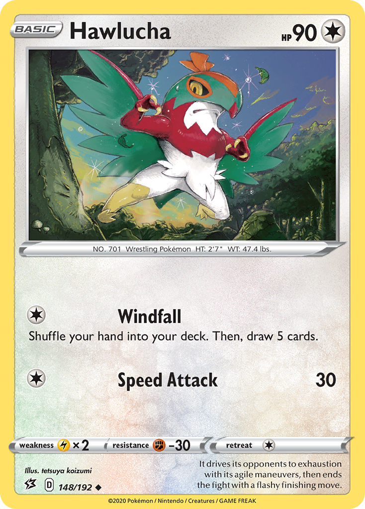 Hawlucha (148/192) [Sword & Shield: Rebel Clash] 