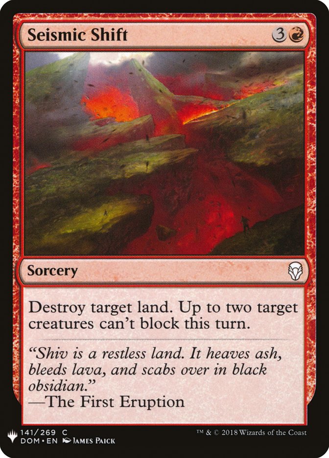 Seismic Shift [Mystery Booster] 