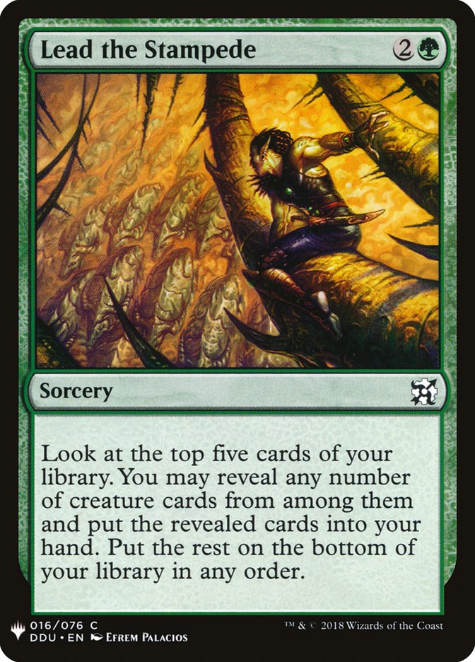 Lead the Stampede [Mystery Booster] 