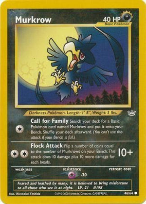 Murkrow (46/64) [Neo Revelation Unlimited] 