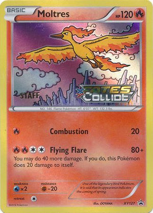 Moltres (XY127) (Staff) [XY: Black Star Promos] 