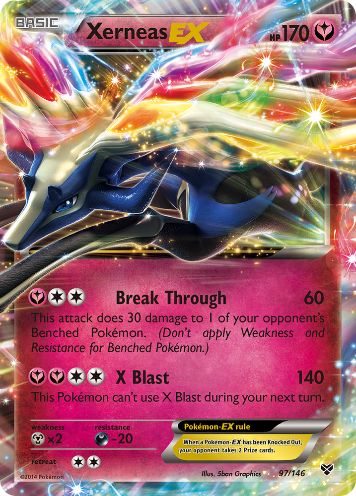 Xerneas EX (97/146) [XY: Base Set] 