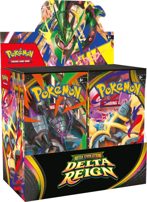 Mega Evolution Delta Reign - Booster Display