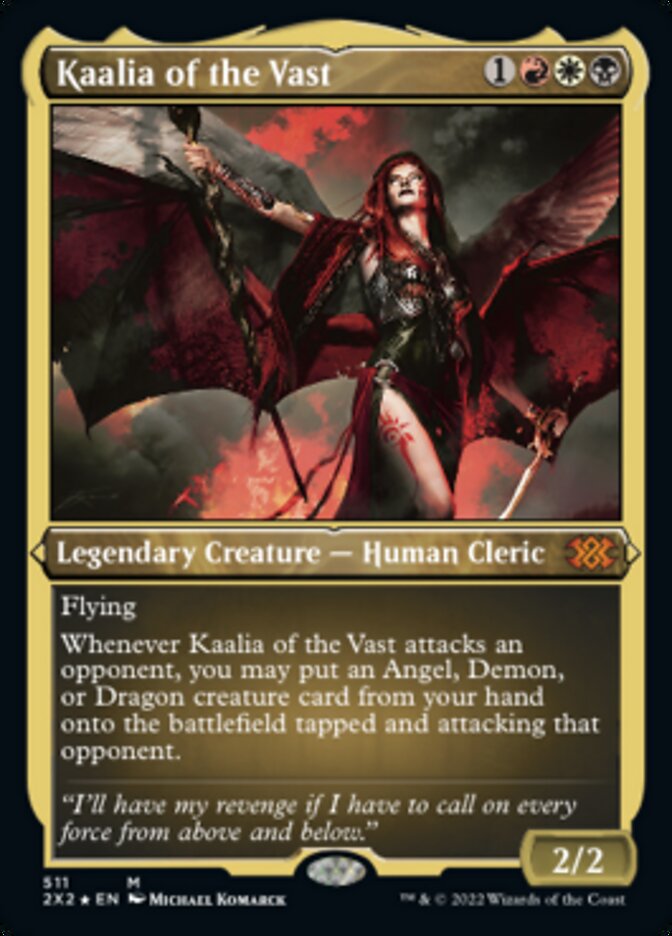 Kaalia of the Vast (Foil Etched) [Double Masters 2022] 