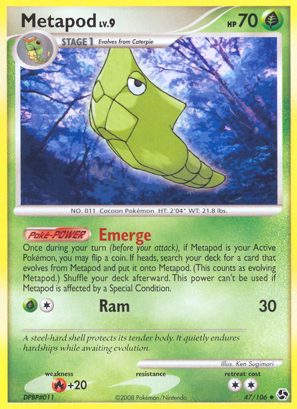 Metapod (47/106) [Diamond &amp; Pearl: Great Encounters] 