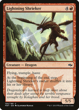 Lightning Shrieker [Fate Reforged] 