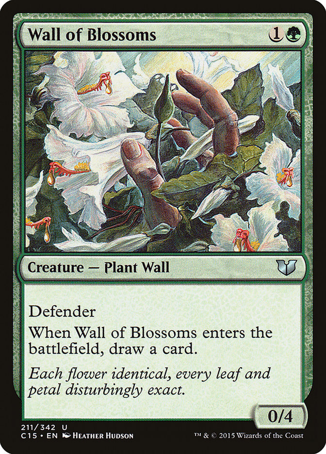 Wall of Blossoms [Commander 2015] 