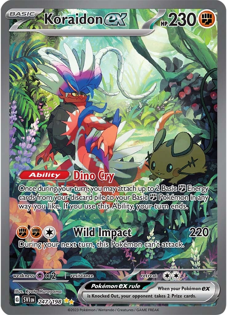 Koraidon ex (247/198) [Scarlet & Violet: Base Set] 