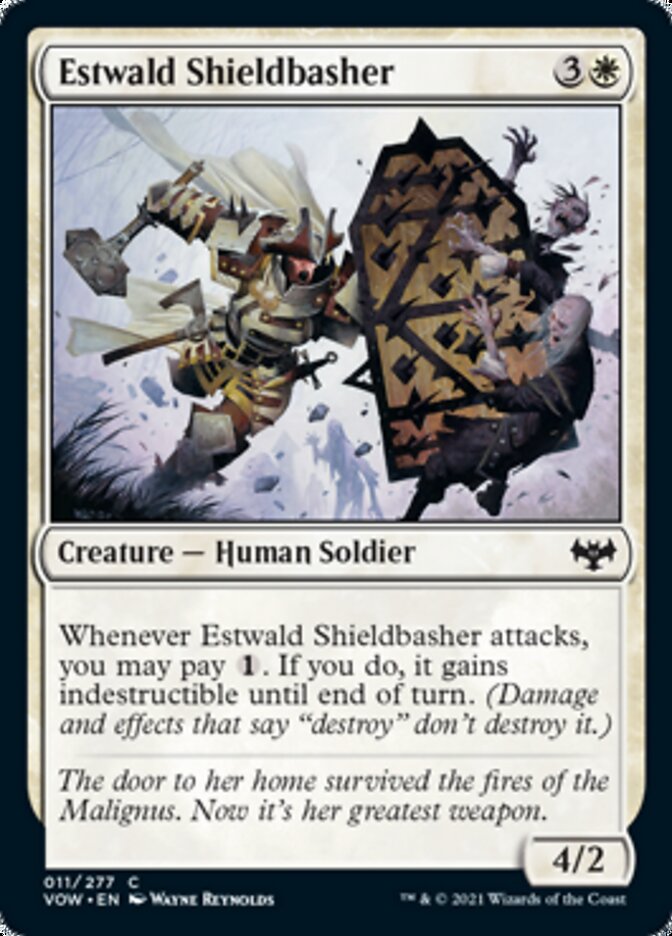 Estwald Shieldbasher [Innistrad: Crimson Vow] 