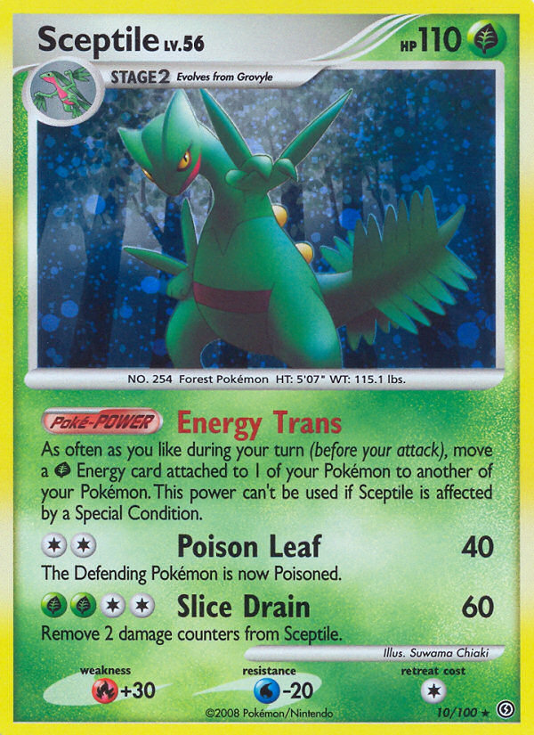 Sceptile (10/100) [Diamond & Pearl: Stormfront] 