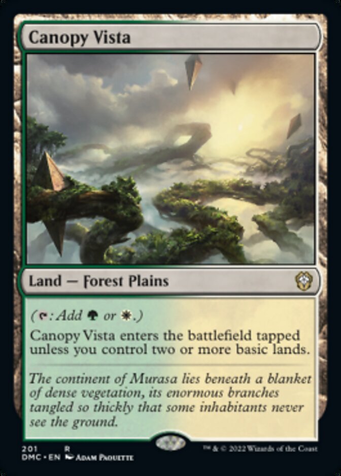 Canopy Vista [Dominaria United Commander] 