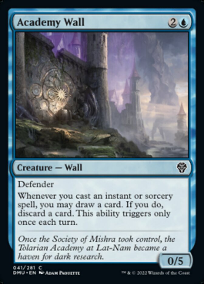 Academy Wall [Dominaria United] 