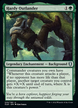 Hardy Outlander [Commander Legends: Battle for Baldur's Gate] 