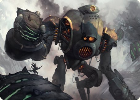 Rust Goliath Art Card [The Brothers' War Art Series] 