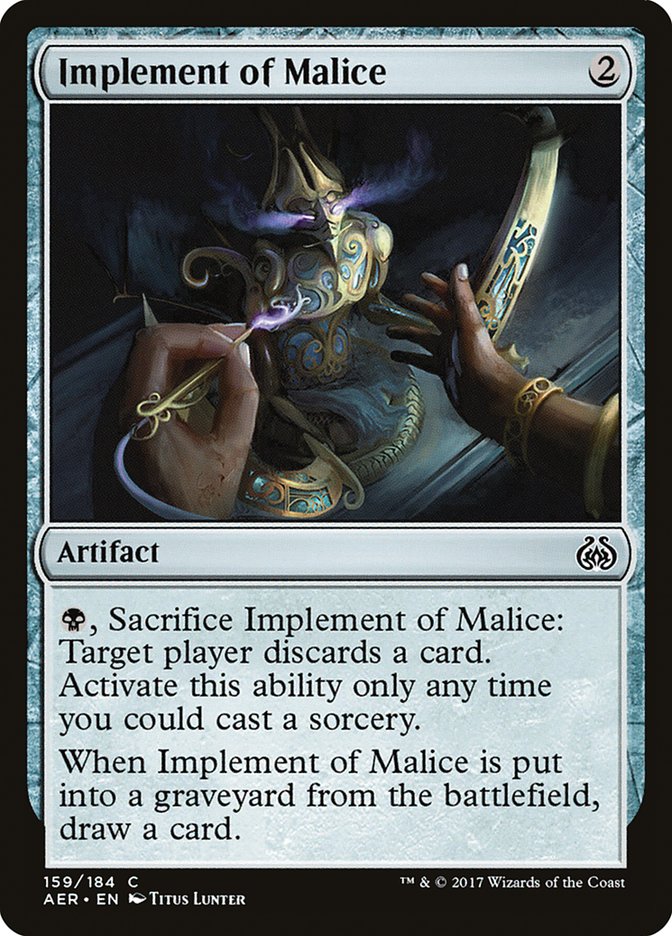 Implementation of Malice [Aether Revolt] 